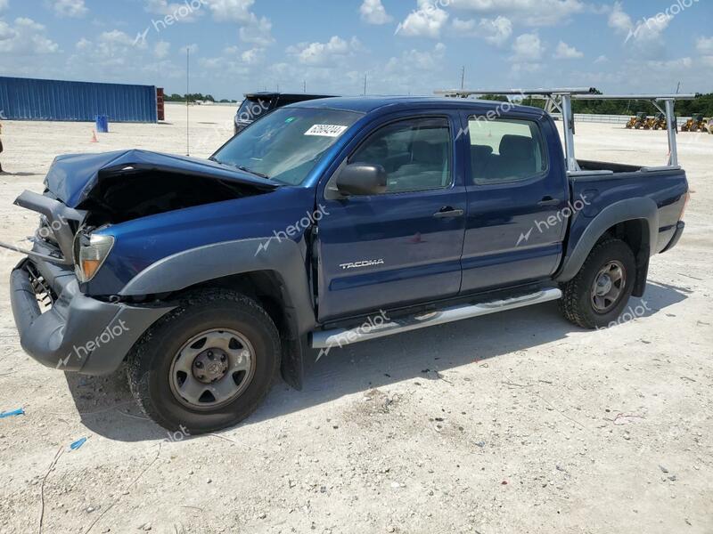 TOYOTA TACOMA 2008 blue  gas 5TELU42N58Z518733 photo #1