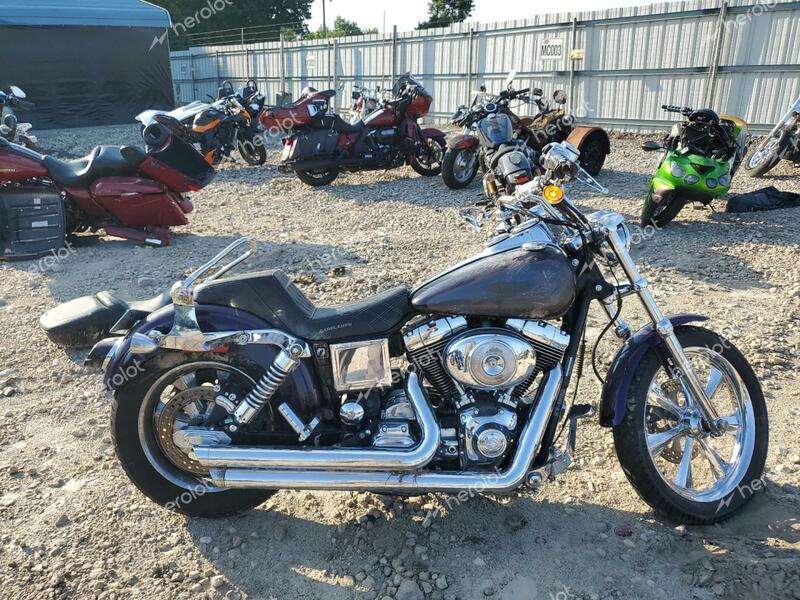 HARLEY-DAVIDSON FXDLI 2004 two tone  gas 1HD1GNW164K325239 photo #1