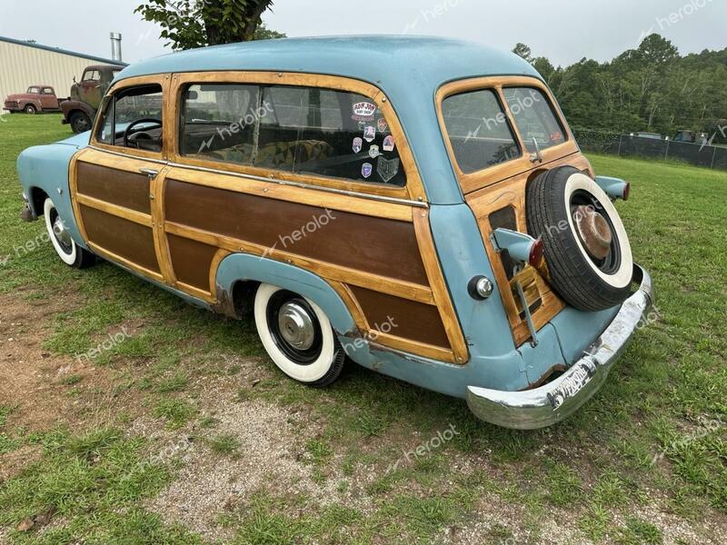 FORD WOODY 1951 blue   BINR145059 photo #4