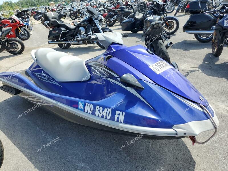 YAMAHA VX DELUXE 2009 blue   YAMA2056B909 photo #1