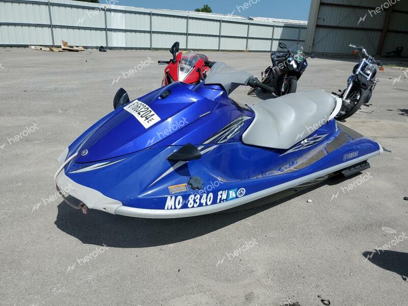 YAMAHA VX DELUXE 2009 blue   YAMA2056B909 photo #3