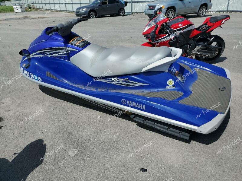 YAMAHA VX DELUXE 2009 blue   YAMA2056B909 photo #4