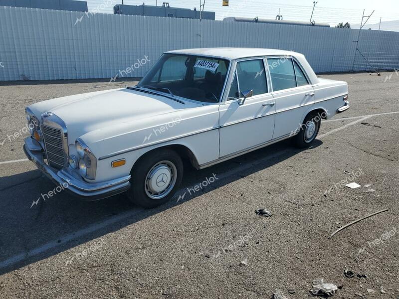 MERCEDES-BENZ 280 SE 1970 white   10801812039243 photo #1