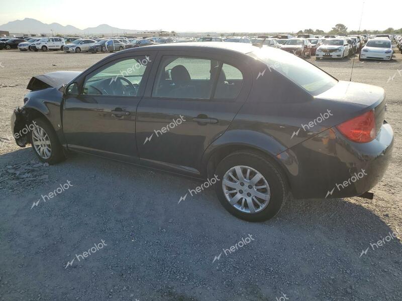 CHEVROLET COBALT LT 2009 charcoal sedan 4d gas 1G1AT58H697105514 photo #3