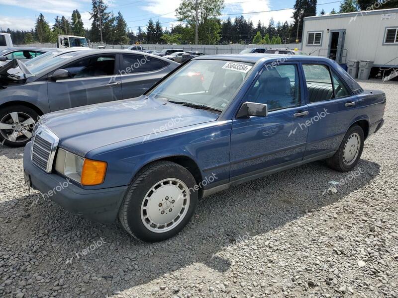 MERCEDES-BENZ 190 E 2.3 1985 blue  gas WDBDA24C9FF074200 photo #1