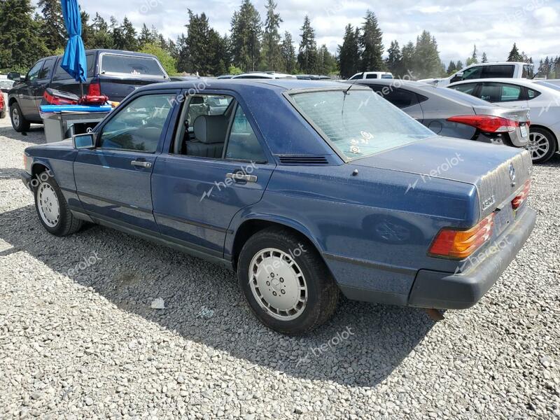 MERCEDES-BENZ 190 E 2.3 1985 blue  gas WDBDA24C9FF074200 photo #3