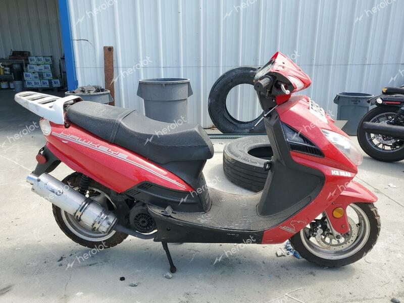 YIBEN SCOOTER 2021 red  gas LYDYFTKH4M1500039 photo #1