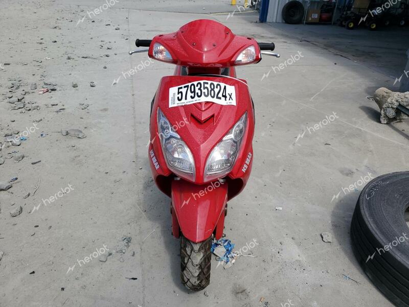 YIBEN SCOOTER 2021 red  gas LYDYFTKH4M1500039 photo #3