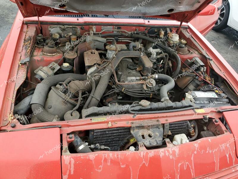 CHRYSLER CONQUEST T 1989 red  gas JJ3CC54N3KZ027438 photo #4