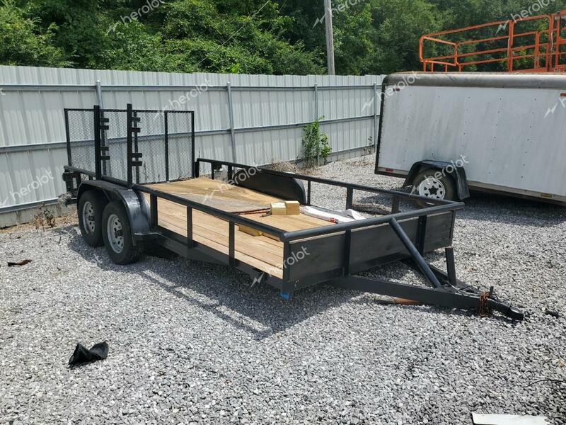 UTILITY 16 TRAILER 2010 black   5UTBU1620AM000330 photo #1