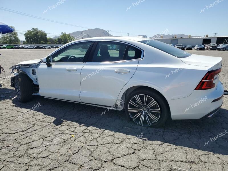 VOLVO S60 T8 REC 2022 white  hybrid engine 7JRBR0FL3NG179070 photo #3