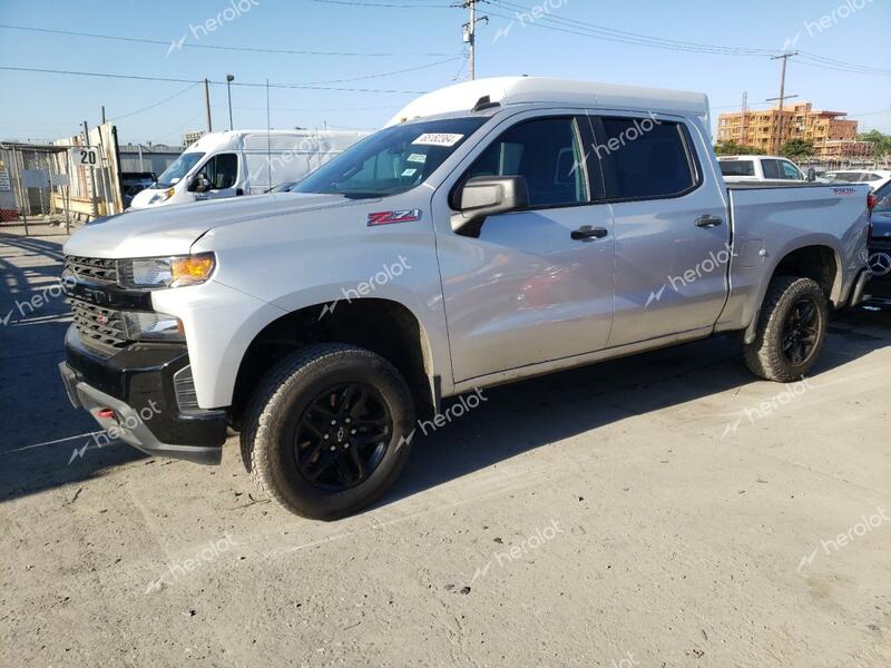 CHEVROLET SILVERADO 2021 silver  gas 3GCPYCEF8MG199712 photo #1