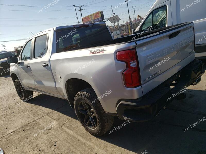 CHEVROLET SILVERADO 2021 silver  gas 3GCPYCEF8MG199712 photo #3