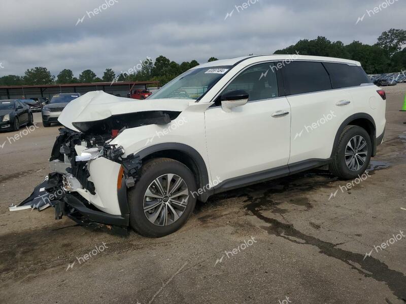 INFINITI QX60 PURE 2024 white  gas 5N1DL1ER0RC349222 photo #1