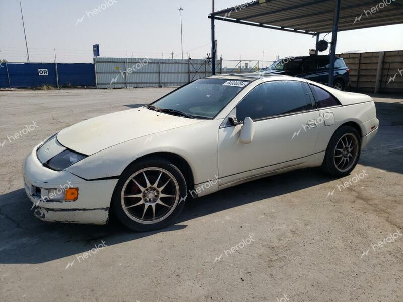 NISSAN 300ZX 1990 white hatchbac gas JN1RZ24AXLX012036 photo #1