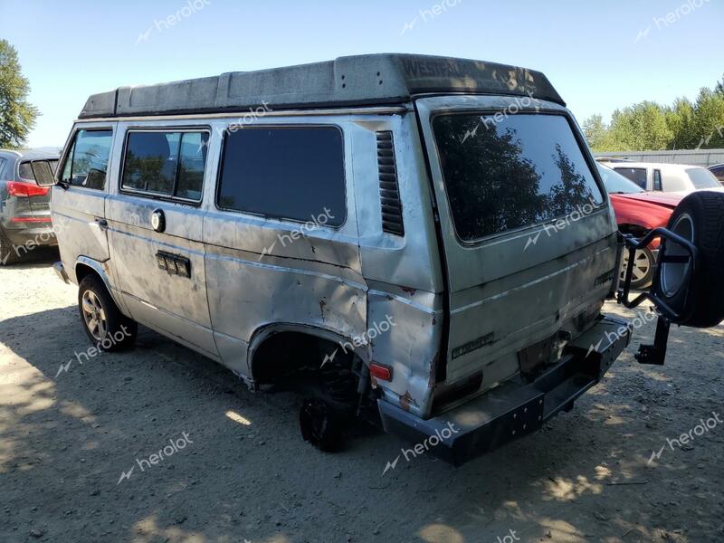 VOLKSWAGEN VANAGON CA 1982 silver  gas WV2ZA0251CH123374 photo #4