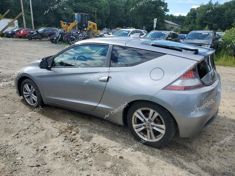 HONDA CR-Z 2012 silver  hybrid engine JHMZF1D62CS002236 photo #3