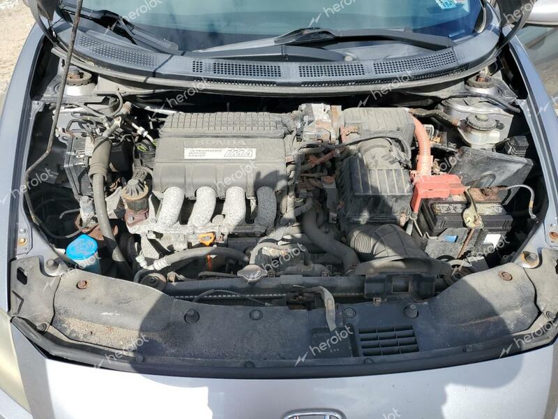 HONDA CR-Z 2012 silver  hybrid engine JHMZF1D62CS002236 photo #4