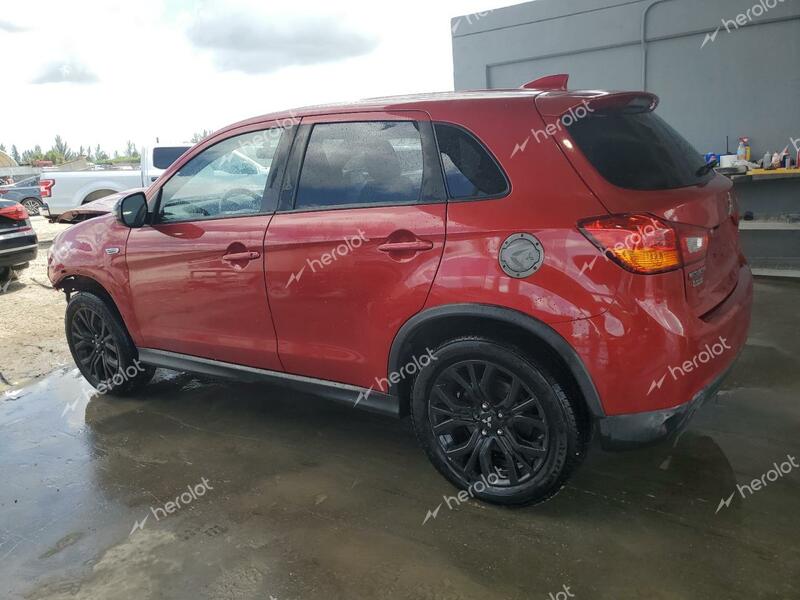 MITSUBISHI OUTLANDER 2017 red  gas JA4AP3AU0HZ046285 photo #3