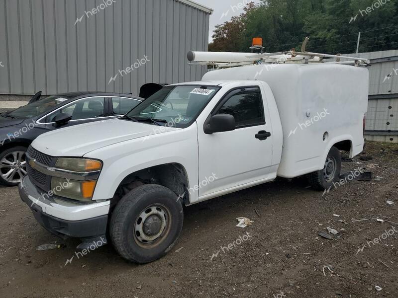 CHEVROLET COLORADO 2008 white  gas 1GBDS14E188216724 photo #1