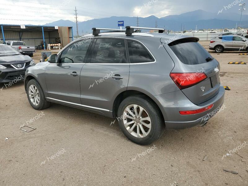 AUDI Q5 PREMIUM 2014 silver 4dr spor flexible fuel WA1LFAFP0EA010643 photo #3