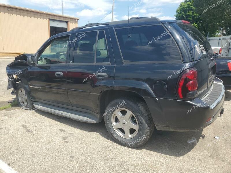 CHEVROLET TRAILBLAZE 2003 black  gas 1GNDT13SX32343703 photo #3