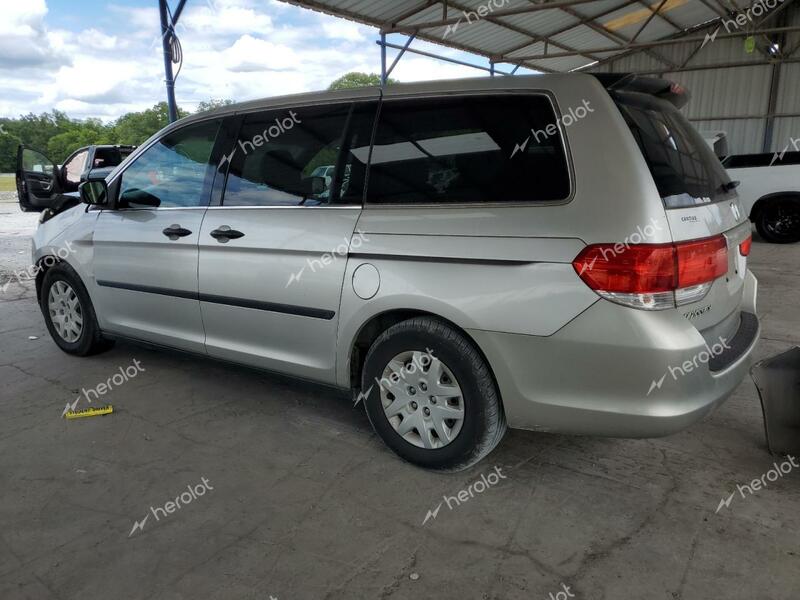 HONDA ODYSSEY LX 2008 silver  gas 5FNRL38278B081646 photo #3