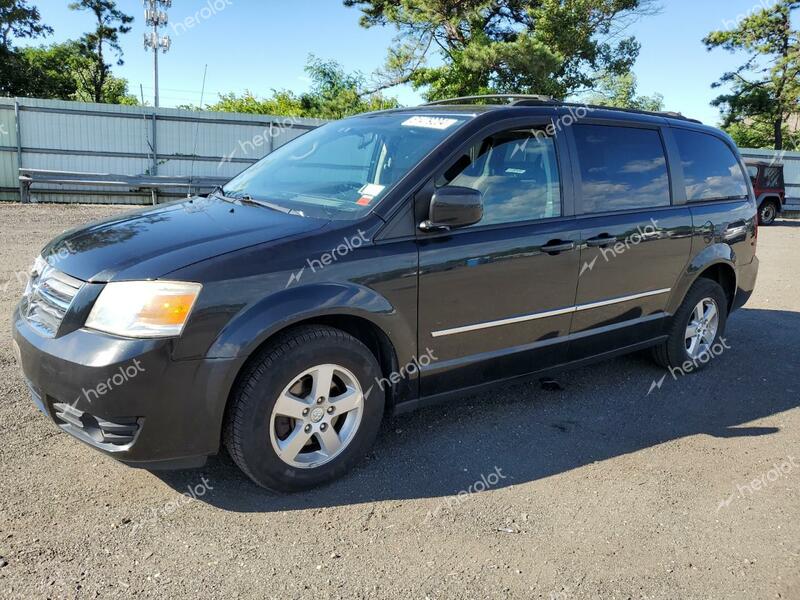 DODGE GRAND CARA 2010 black  gas 2D4RN5D13AR118501 photo #1