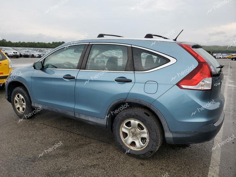 HONDA CR-V LX 2014 blue  gas 2HKRM4H38EH687644 photo #3