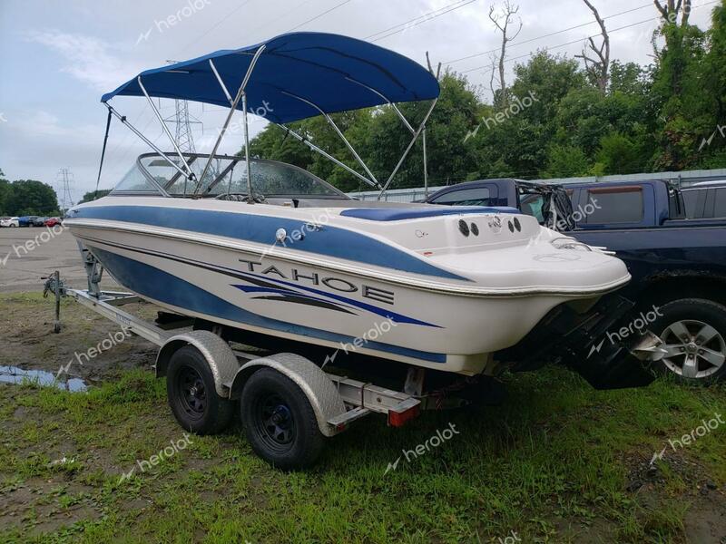 TRAC TAHOE BOAT 2005 white   BUJB91TWL405 photo #4