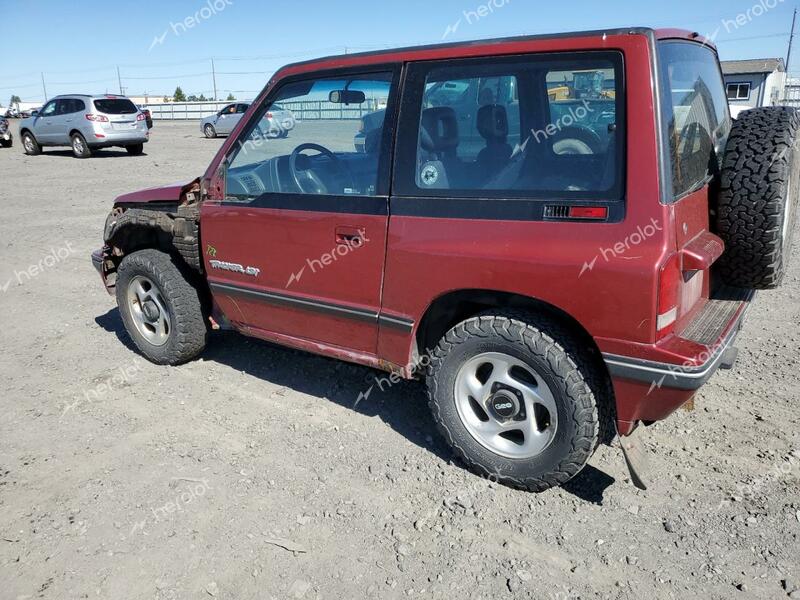 GEO TRACKER 1994 burgundy  gas 2CNBJ18U3R6934866 photo #3