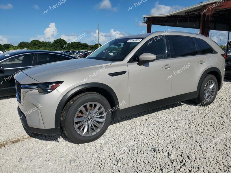 MAZDA CX-90 PREF 2024 beige  gas JM3KKCHD1R1123087 photo #1