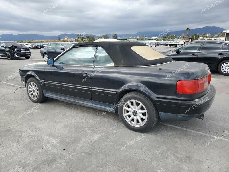 AUDI CABRIOLET 1996 black converti gas WAUAA88G9TA008367 photo #3