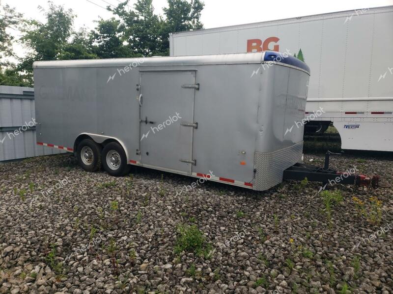 UTILITY 16 TRAILER 2018 gray   593200J26J1060474 photo #1