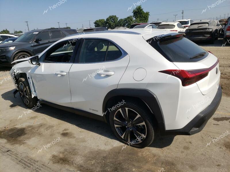 LEXUS UX 250H BA 2022 white  hybrid engine JTHX9JBH9N2055635 photo #3