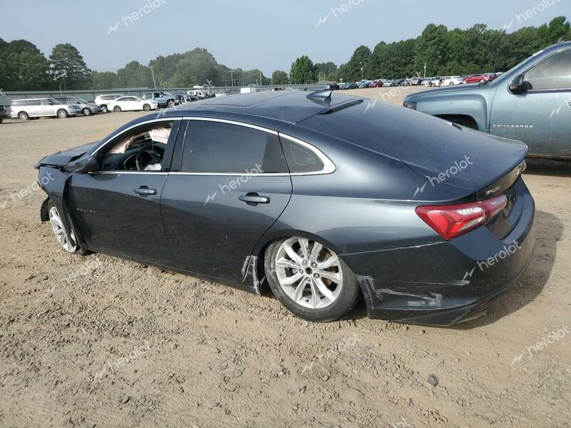 CHEVROLET MALIBU LT 2021 charcoal  gas 1G1ZD5ST3MF044148 photo #3