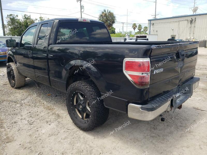 FORD F150 SUPER 2010 black 4dr ext flexible fuel 1FTFX1CV4AFB32857 photo #3