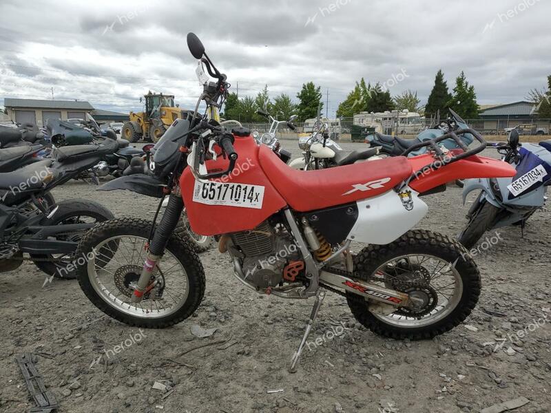 HONDA XR400 R 2001 red dirt gas JH2NE03081K603021 photo #4