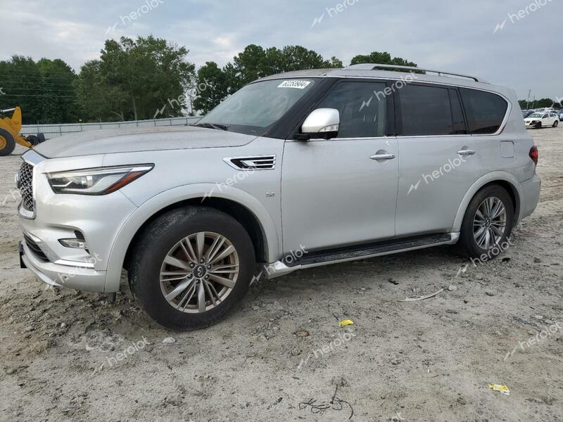 INFINITI QX80 BASE 2018 gray  gas JN8AZ2NE6J9191550 photo #1