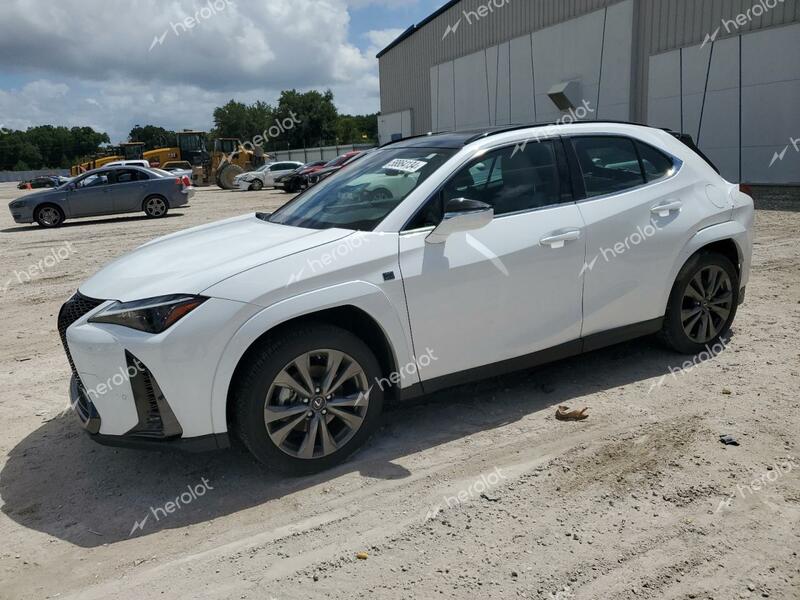 LEXUS UX 250H BA 2024 white  hybrid engine JTHB6JBH3R2183023 photo #1