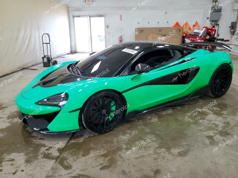 MCLAREN AUTOMOTIVE 570S 2017 green  gas SBM13DAA4HW003350 photo #1