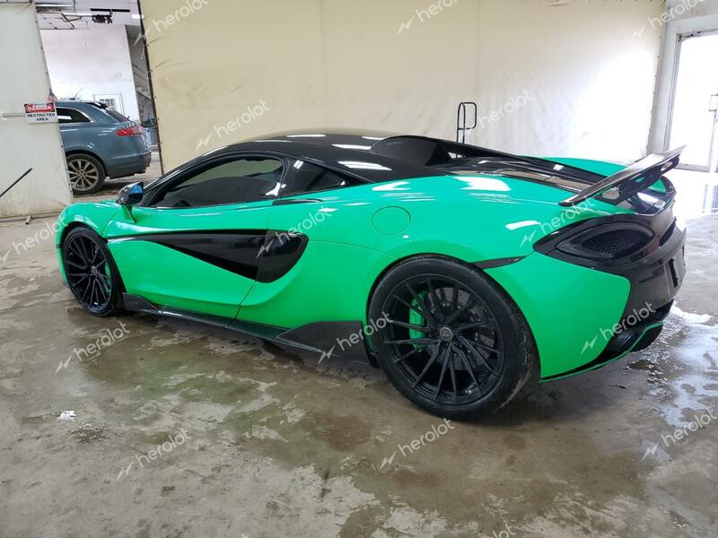 MCLAREN AUTOMOTIVE 570S 2017 green  gas SBM13DAA4HW003350 photo #3