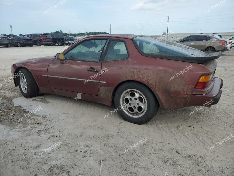 PORSCHE 944 1986 burgundy  gas WP0AA0946GN459019 photo #3