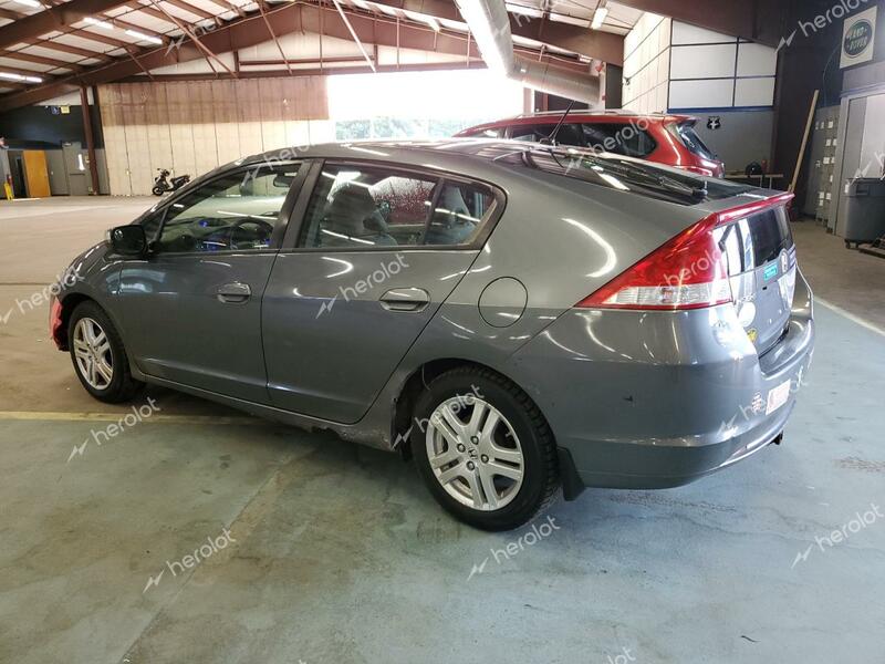 HONDA INSIGHT EX 2011 gray hatchbac hybrid engine JHMZE2H72BS002179 photo #3