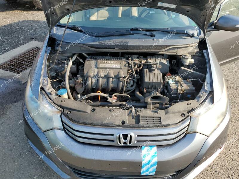 HONDA INSIGHT EX 2011 gray hatchbac hybrid engine JHMZE2H72BS002179 photo #4