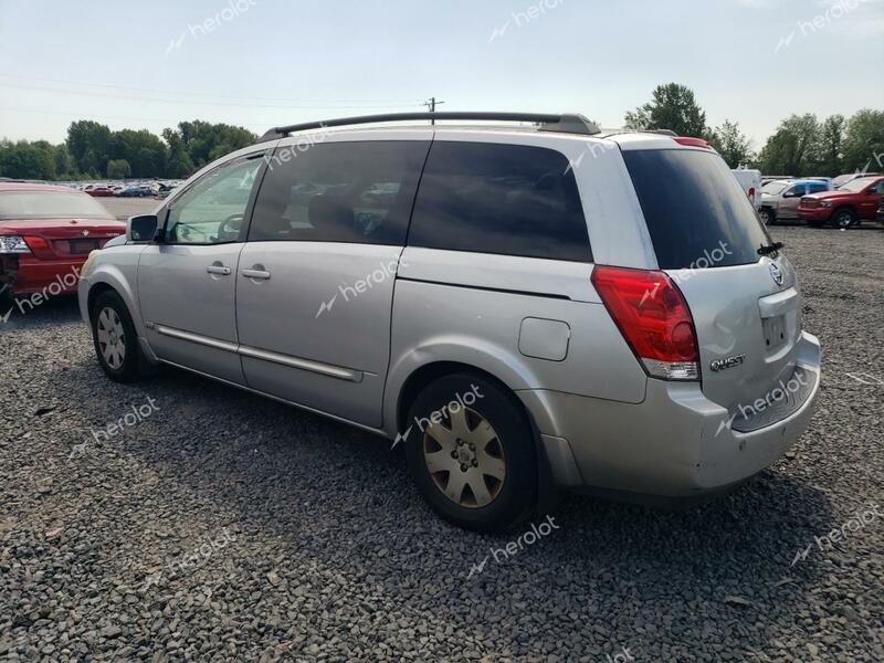 NISSAN QUEST S 2006 silver  gas 5N1BV28U26N117938 photo #3