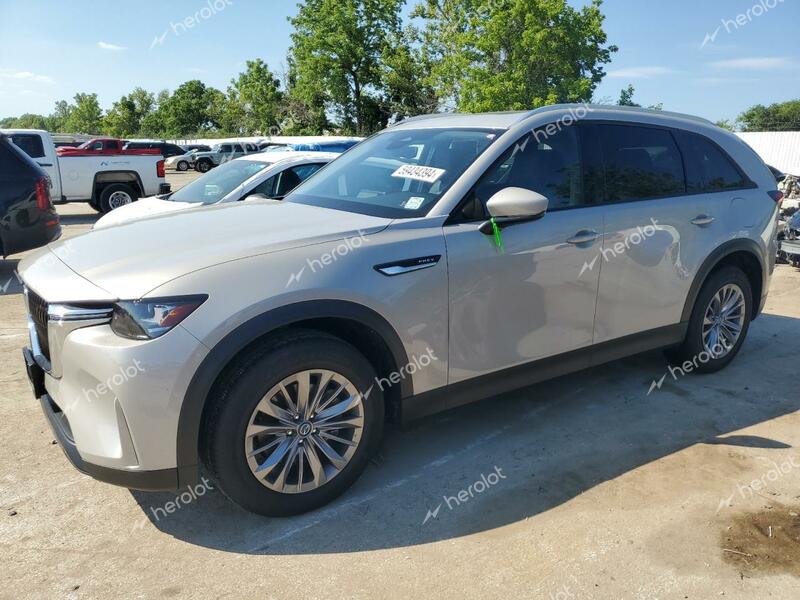 MAZDA CX-90 PREF 2024 cream  hybrid engine JM3KKBHA8R1152120 photo #1