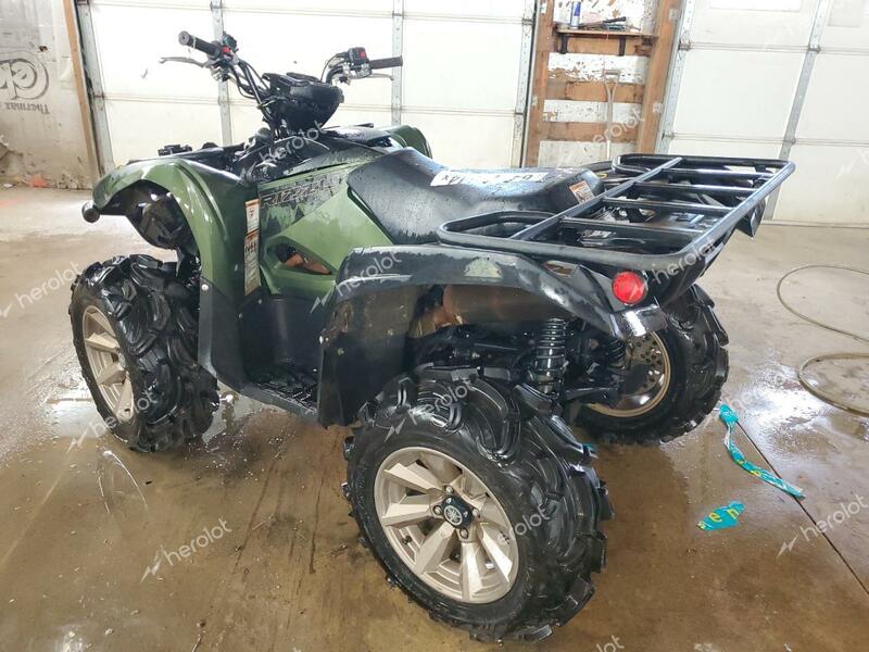 YAMAHA YFM700 G 2021 green  gas 5Y4AMK23XMA107284 photo #4