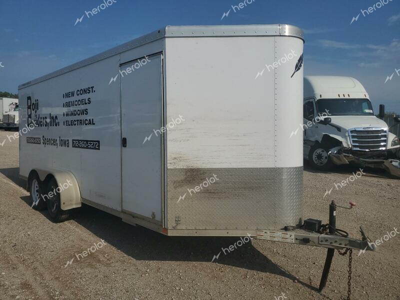 FEATHERLITE MFG INC TRAILER 2015 white   4FGA51821FC137421 photo #1