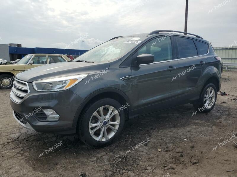 FORD ESCAPE SE 2018 charcoal  gas 1FMCU9GD5JUA83106 photo #1